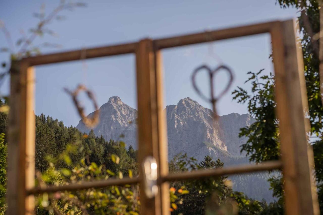 Ferienwohnung Serlesblick Mieders Esterno foto